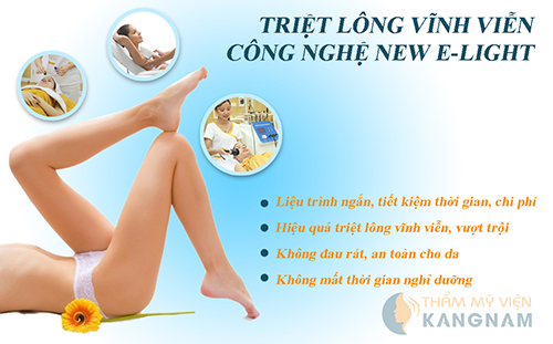 “Giã từ” phương pháp tẩy lông truyền thống với New E-light