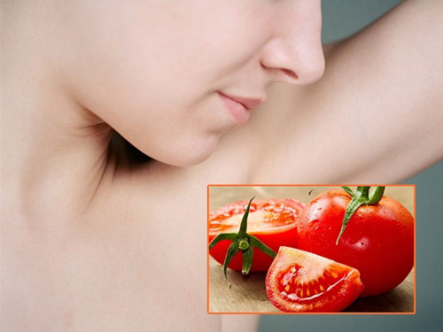 cách làm rụng lông tự nhiên bằng cà chua